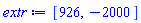 [926, -2000]