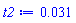 t2 := 0.31e-1