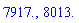 HFloat(7917.0), HFloat(8013.0)