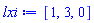 [1, 3, 0]