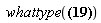 whattype(1, 2, 3, 4, 1, 2, 3, 4)