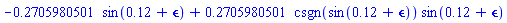 -.2705980501*sin(.12+epsilon)+.2705980501*csgn(sin(.12+epsilon))*sin(.12+epsilon)