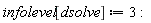 infolevel[dsolve] := 3