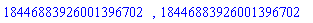 18446883926001396702, 18446883926001396702