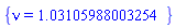 {nu = 1.03105988003254}