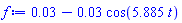 0.3e-1-0.3e-1*cos(5.885*t)