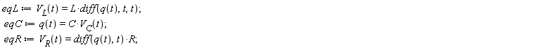 eqL := V__L(t) = L*(diff(q(t), t, t));