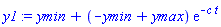 ymin+(-ymin+ymax)*exp(-c*t)