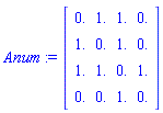 Typesetting:-mrow(Typesetting:-mi("Anum", italic = "true", mathvariant = "italic"), Typesetting:-mo(":=", mathvariant = "normal", fence = "false", separator = "false", stretchy = "false", symmetric = "false", largeop = "false", movablelimits = "false", accent = "false", lspace = "0.2777778em", rspace = "0.2777778em"), Typesetting:-mverbatim("-I'RTABLEG6"6%"5i?>">uSuY%=-I'MATRIXG6"6#7&7&$""!""!$"""""!$"""""!$""!""!7&$"""""!$""!""!$"""""!$""!""!7&$"""""!$"""""!$""!""!$"""""!7&$""!""!$""!""!$"""""!$""!""!I'MatrixG6$%*protectedGI(_syslibG6""))