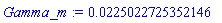 0.225022725352146e-1