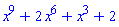 x^9+2*x^6+x^3+2
