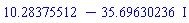 10.28375512-35.69630236*I