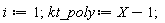 i := 1;
