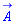 `#mover(mi("A"),mo("&rarr;"))`