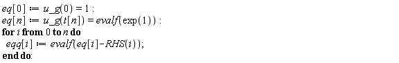 eq[0] := u_g(0) = 1:
