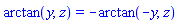 arctan(y, z) = -arctan(-y, z)