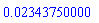 0.2343750000e-1