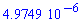 0.49749e-5