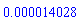 0.14028e-4