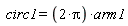 circ1 = 2*Pi*arm1