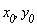 x__0, y__0