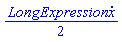 (1/2)*LongExpression*(diff(x(t), t))