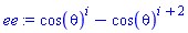 cos(theta)^i-cos(theta)^(i+2)