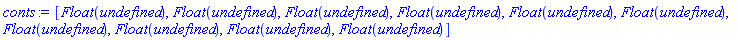 [Float(undefined), Float(undefined), Float(undefined), Float(undefined), Float(undefined), Float(undefined), Float(undefined), Float(undefined), Float(undefined), Float(undefined)]