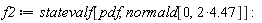 f2 := statevalf[pdf, normald[0, 2*4.47]]