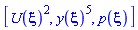 [U(xi)^2, y(xi)^5, p(xi)]