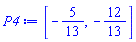 [-5/13, -12/13]