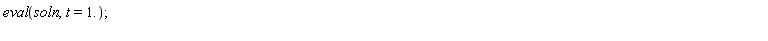 eval(soln, t = 1.);