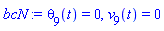 theta[9](t) = 0, v[9](t) = 0