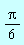 (1/6)*Pi