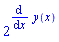 2^(diff(y(x), x))