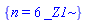 {n = 6*_Z1}