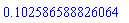 HFloat(0.10258658882606375)