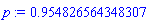 HFloat(0.9548265643483067)