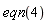 eqn(4)