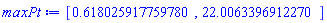 [HFloat(0.6180259177597804), HFloat(22.00633969122702)]