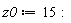 z0 := 15