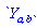 `Y__a,b`