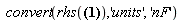 convert(rhs(Cr = 0.2532634930e-6*Units[Unit](F)), 'units', 'nF')