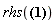 rhs(Cr = 0.2532634930e-6*Units[Unit](F))