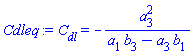 C__dl = -a[3]^2/(a[1]*b[3]-a[3]*b[1])