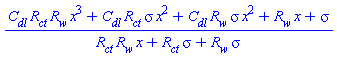 (C__dl*R__ct*R__w*x^3+C__dl*R__ct*sigma*x^2+C__dl*R__w*sigma*x^2+R__w*x+sigma)/(R__ct*R__w*x+R__ct*sigma+R__w*sigma)