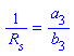 1/R__s = a[3]/b[3]