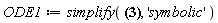 ODE1 := simplify((-2*(diff(U(eta), eta))*(diff(diff(U(eta), eta), eta))-(diff(diff(diff(U(eta), eta), eta), eta))*U(eta))*lambda__1^3-(diff(diff(diff(U(eta), eta), eta), eta))*lambda__1^2*lambda__2+3*U(eta)^2*(diff(U(eta), eta))*lambda__1+(diff(U(eta), eta))*lambda__2, 'symbolic')