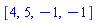 [4, 5, -1, -1]