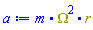 `.`(m, Physics:-`^`(Omega, 2), r)
